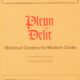 Pleyn Delit: Medieval Cookery for Modern Cooks (1977)