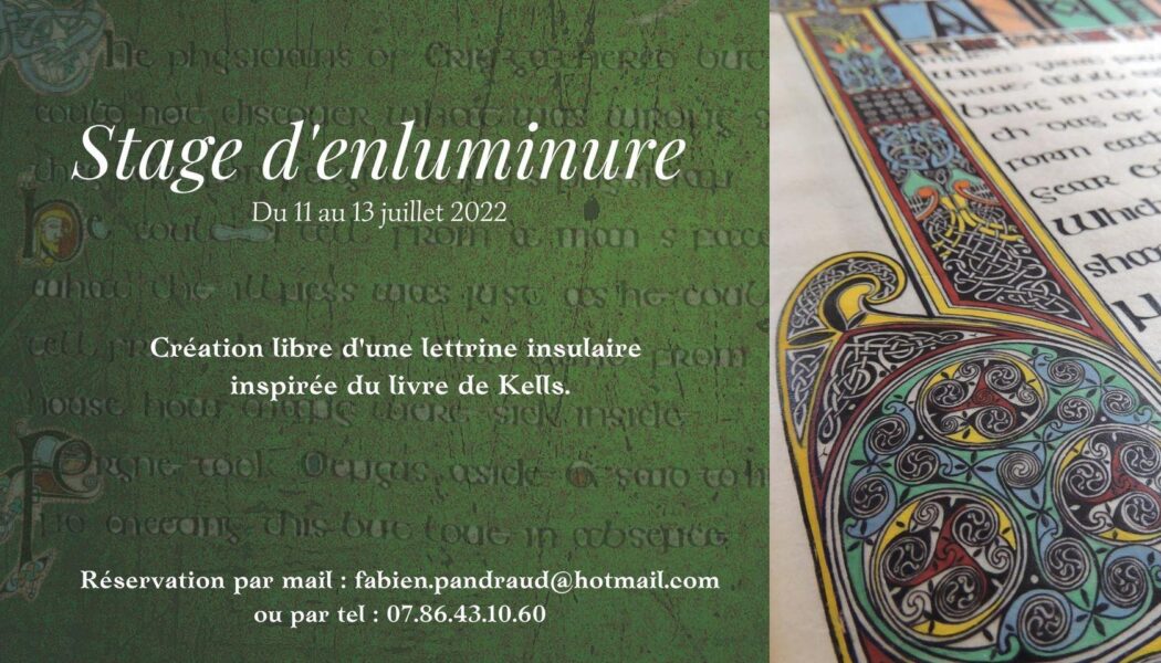 Stage d’enluminure 2022