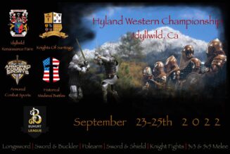 Hyland Western Championship Buhurt Tournament 2022