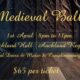 Buckland Hall Medieval Ball